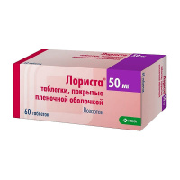 Лориста (таб.п.пл/об.50мг №60)